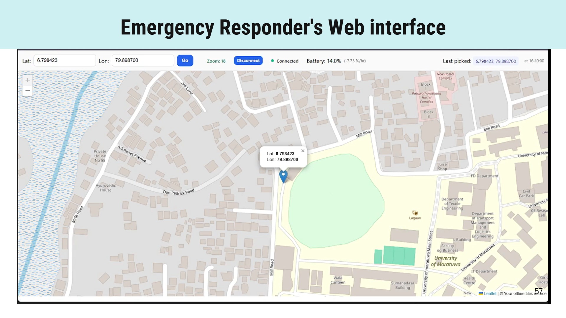 LoRa project screenshot 3