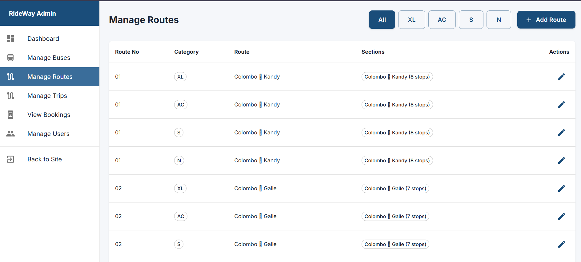 RideWay screenshot 5